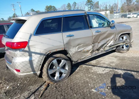 2014 Jeep Grand Cherokee Overland from USA, damaged, VIN 1C4RJFCG0EC279424